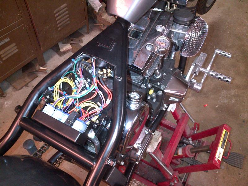 Motorcycle wiring